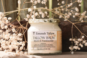 myrrh & frankincense tallow balm