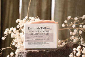 vanilla lavender shampoo bar