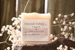 tallow & shea butter soap bar